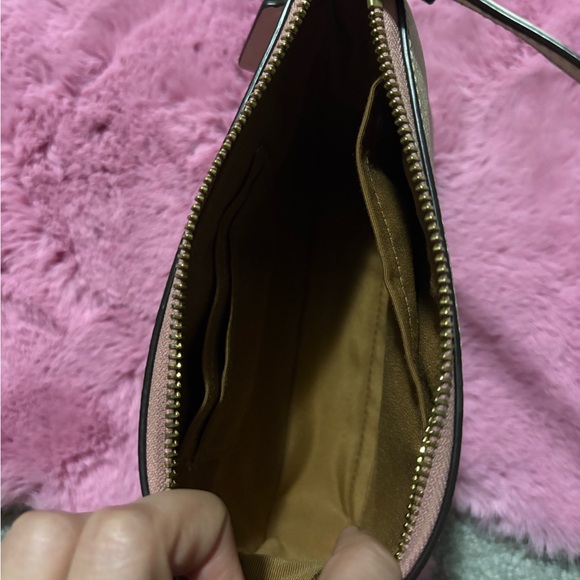 Coach Beige and Pink Cherry Shoulder Bag - Picture 7 of 7